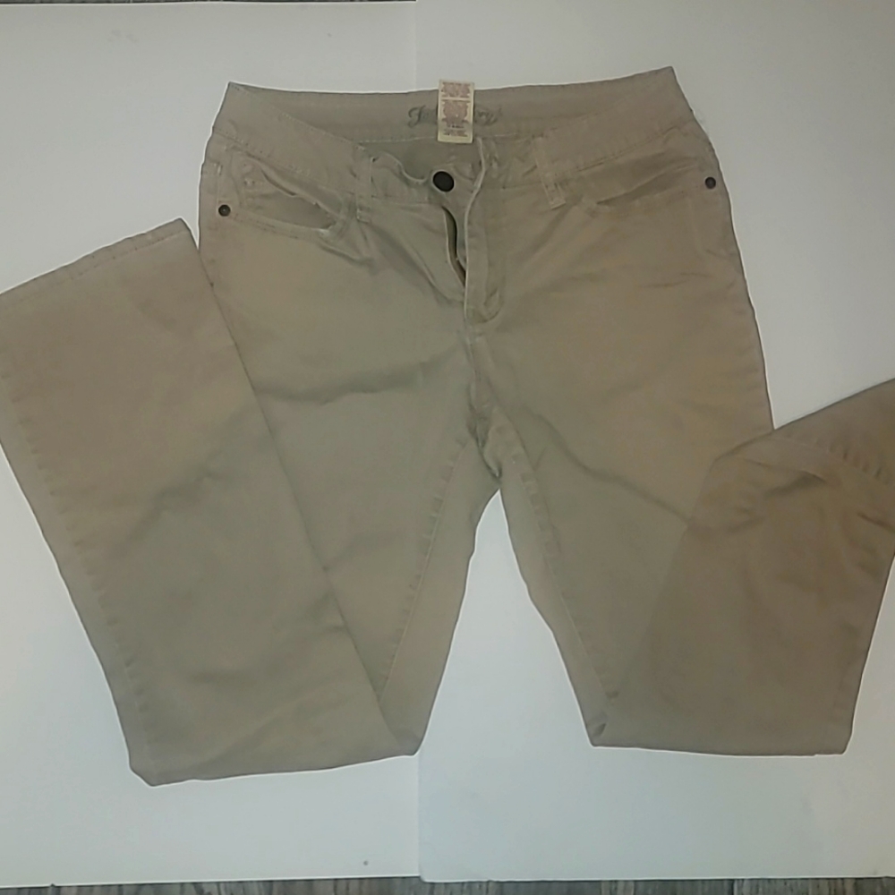 Faded Glory Boot Cut women Kakhi Pant Size 10A